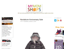 Tablet Screenshot of mymomshops.com